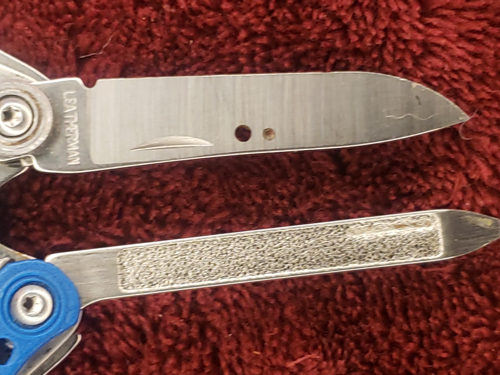 Leatherman Style CS Multi Tool Blue Scissors
