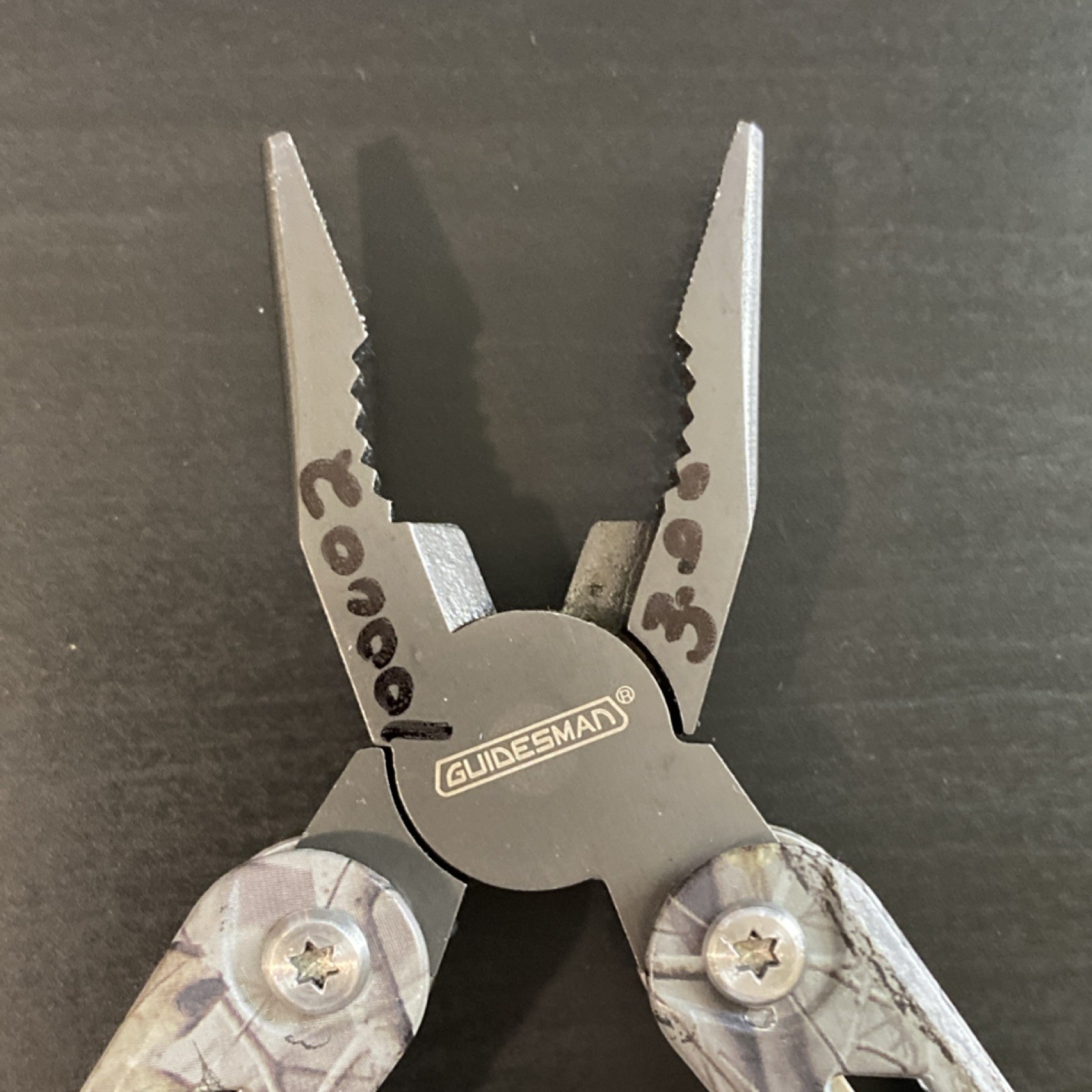 Guidesman Multi-Tool Camo 10-in-1 Pliers Pocket Knife With Sheath