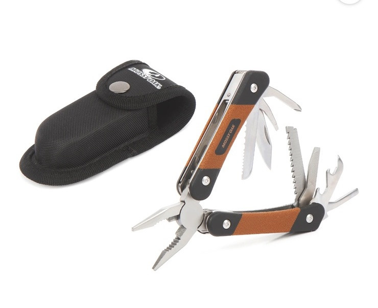 Mossy Oak 3 Pack Everyday Carry 9.25 Knife Multi-Use Tool Flashlight Sheaths NIB