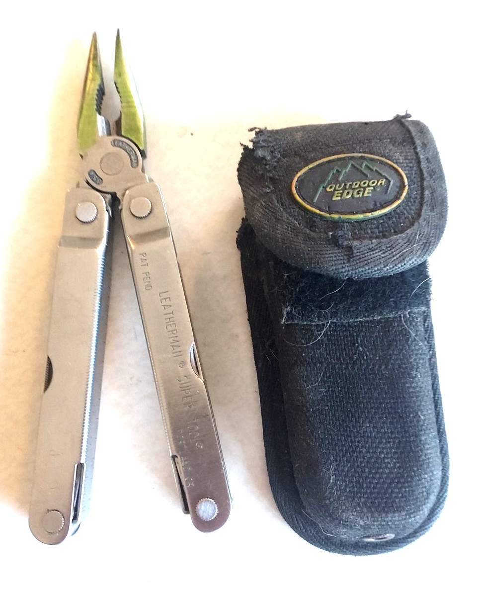 VINTAGE LEATHERMAN SUPER TOOL USA MULTI-TOOL 0398 THE ORIGINAL SUPER TOOL 1998