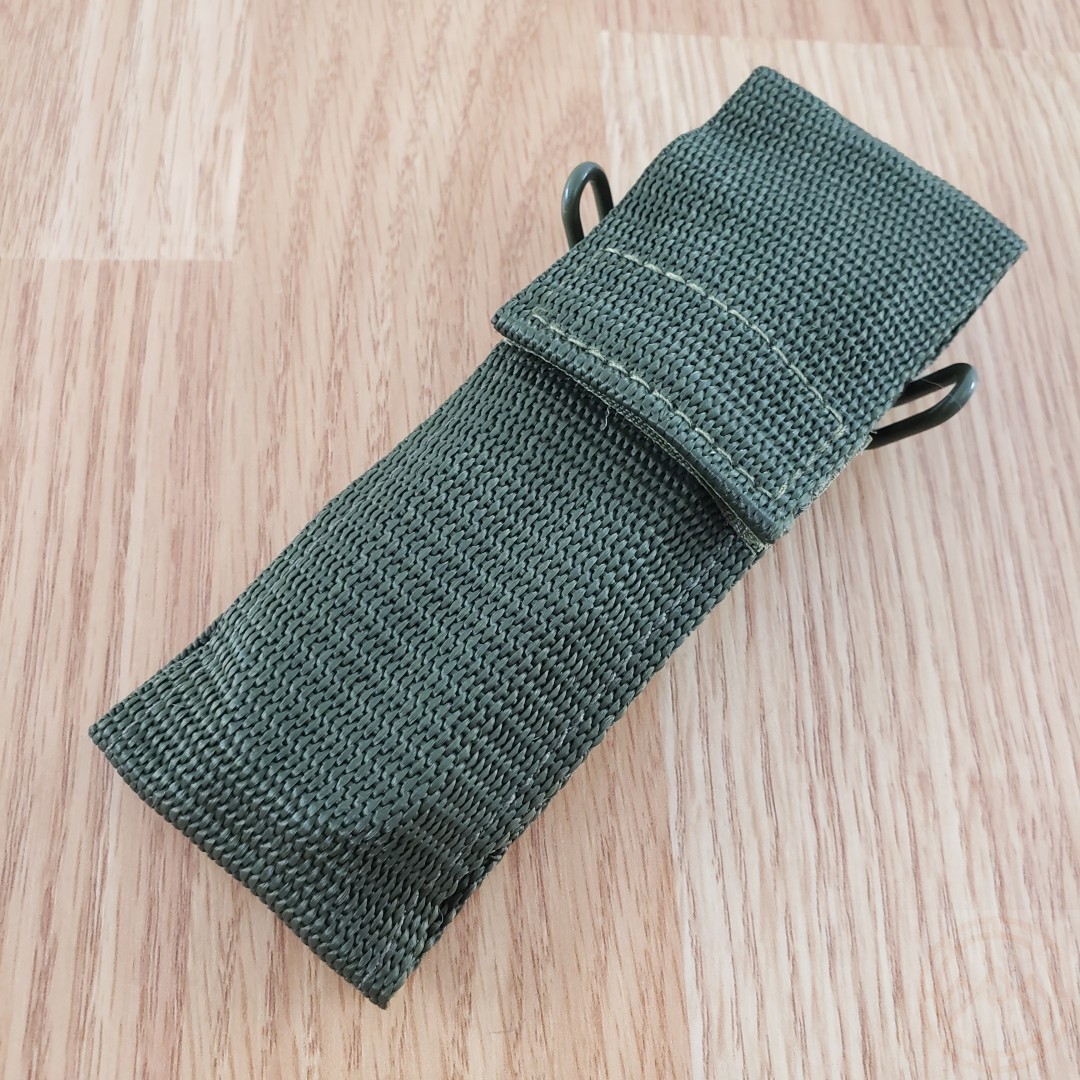 TB Outdoor French Army Camp MultiTool Knife Small Blade Green ABS Handle TBO056