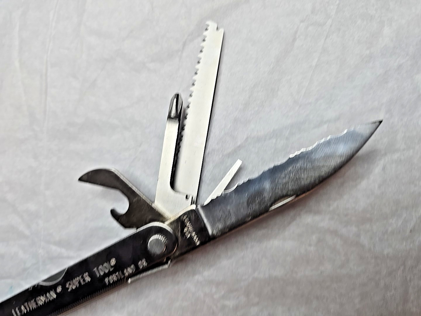 Original Leatherman Super Tool Multi-Tool Knife Pliers Other Tool W/Sheath