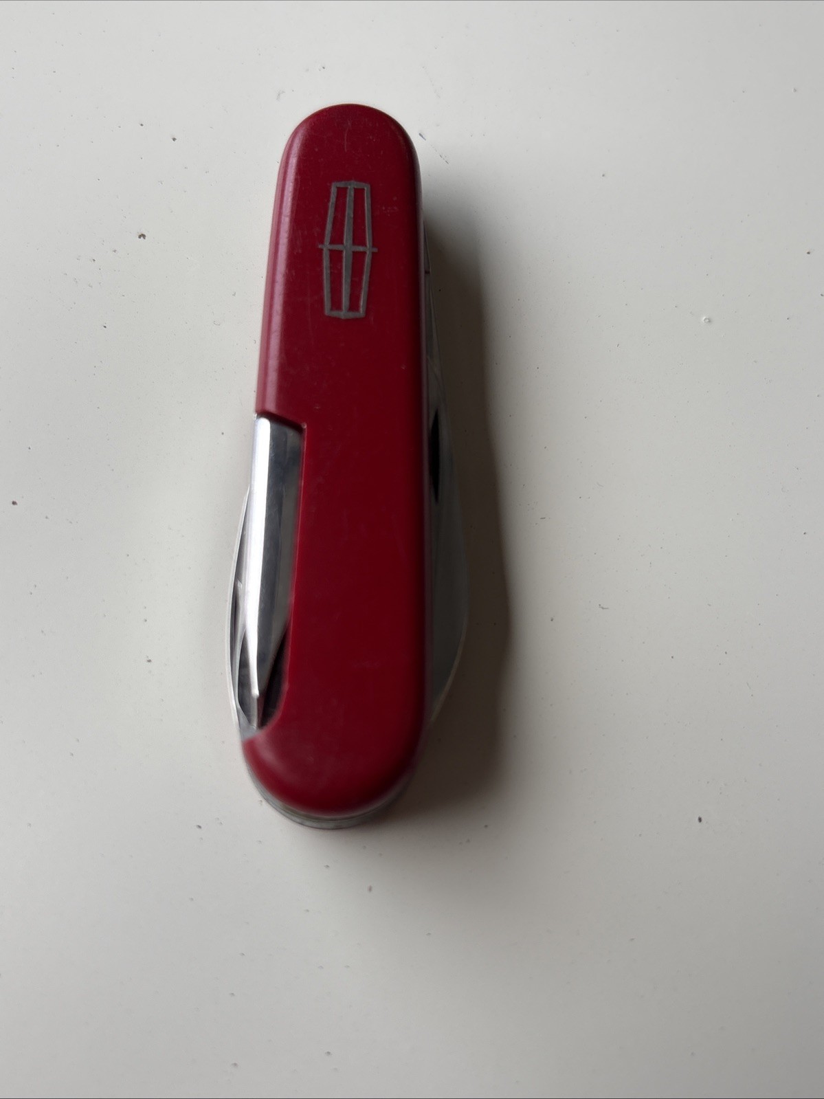 Victorinox Swiss Army Knive Officier Suisse With Lincoln Cars Logo