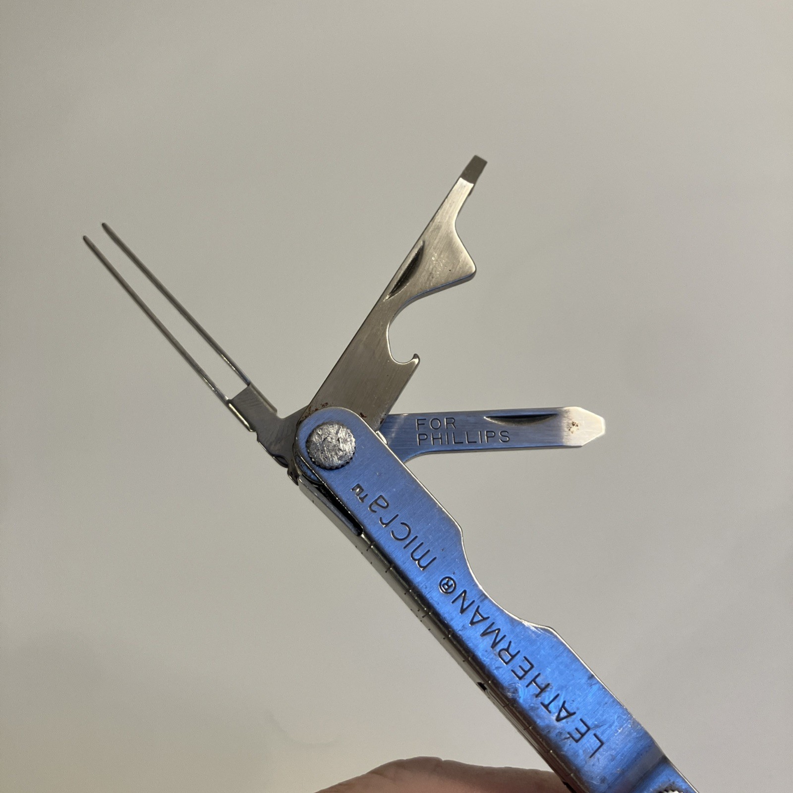 Leatherman Micra Multi-Tool Stainless Steel Keychain Scissors Pocket Knife USA