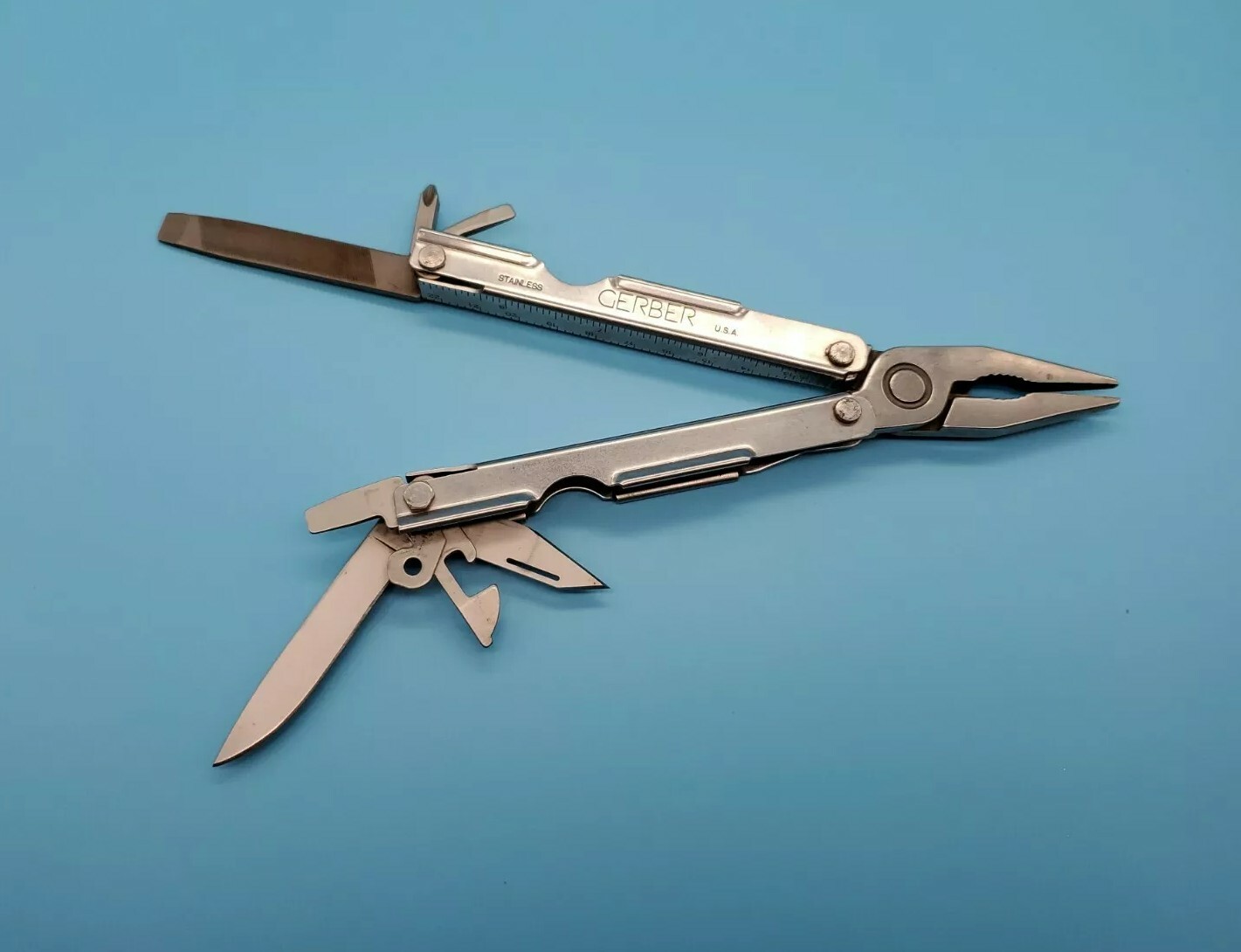 Gerber Military Provisional Multi Tool Early 1990’s Butterfly Style Vintage