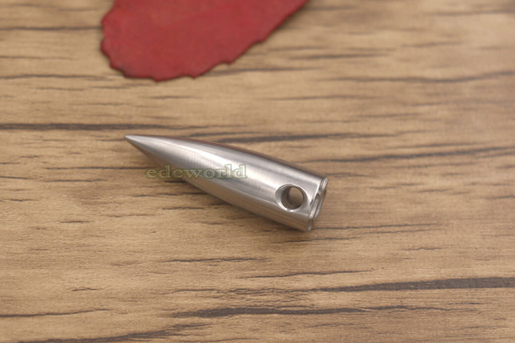 Solid TC4 EDC Titanium Alloy Keychain Necklace Pendant Outdoor Survival WR-III