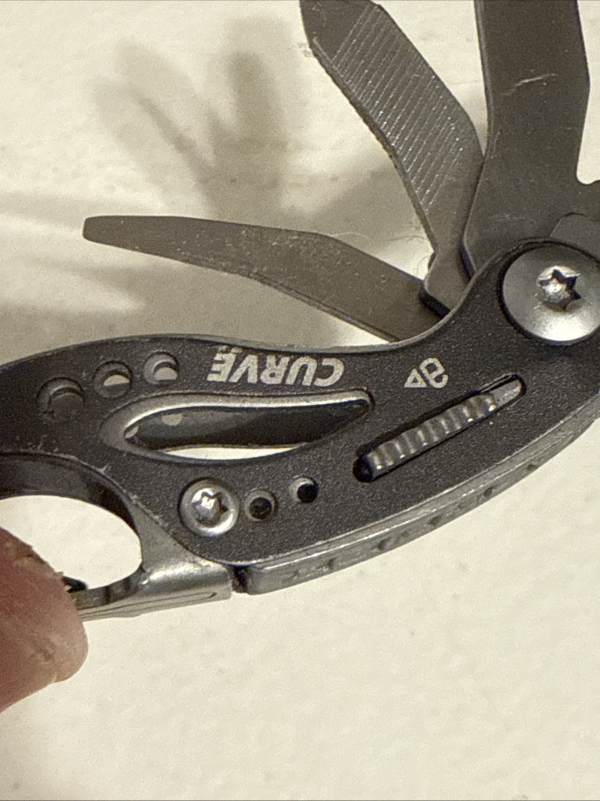 Gerber Curve multi-tool, silver and gray