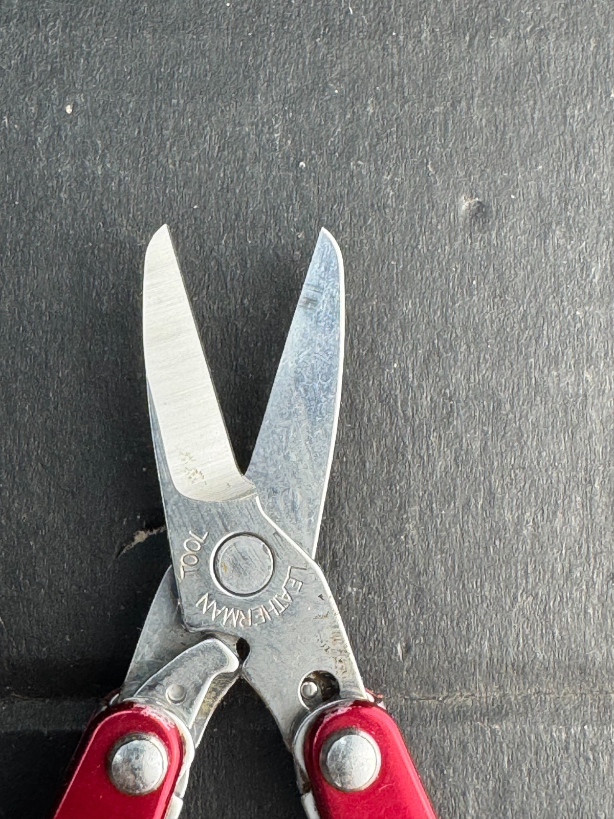 Leatherman Squirt S4 Stainless Steel Multitool Keychain – red