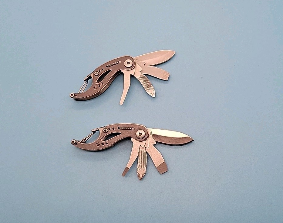 Gerber Curve Mini Multi-Tool – LOT OF 2 – Blade, File, Bottle Opener