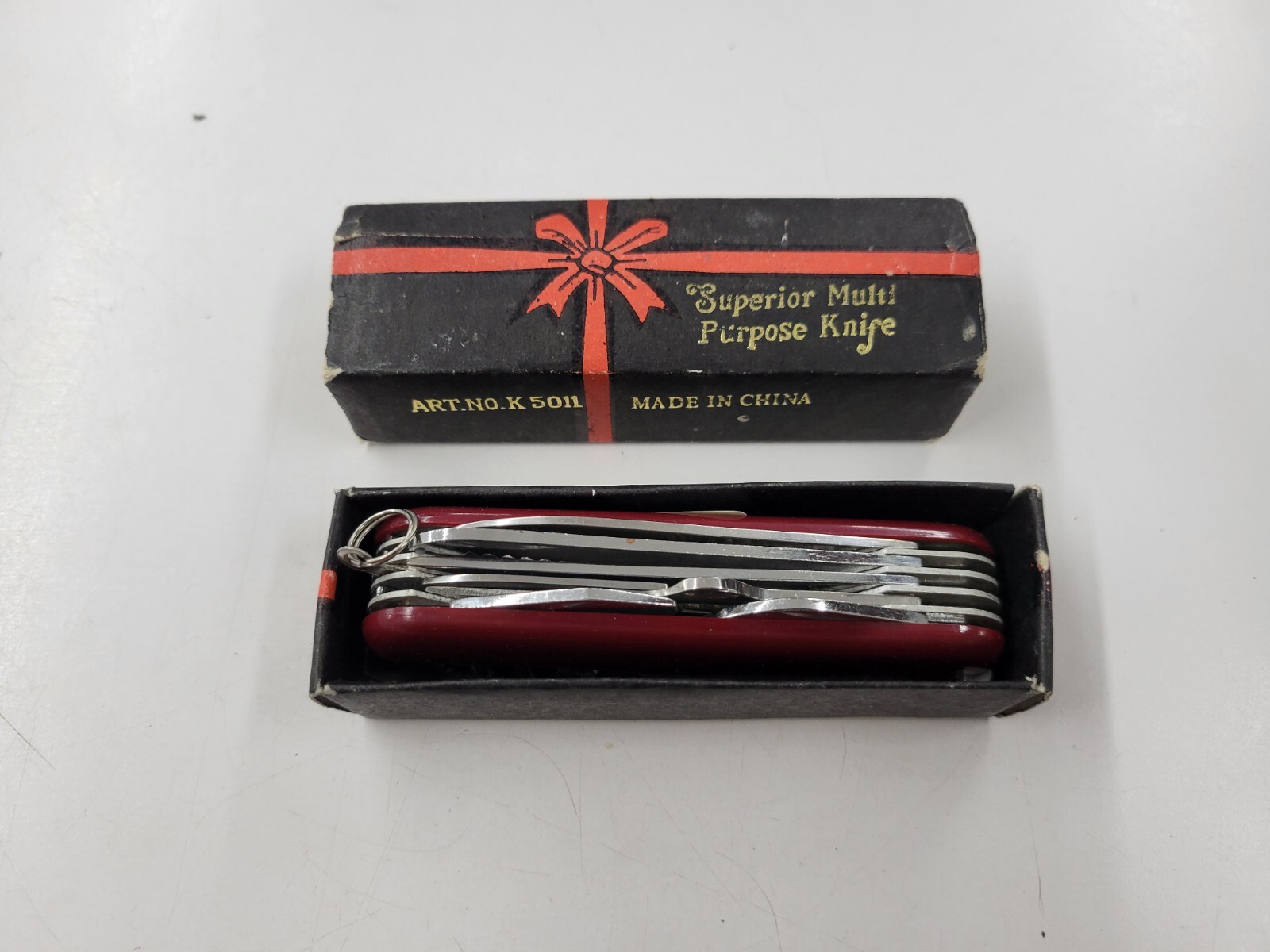 Vintage Superior Multi Purpose Knife ART.NO.K5011 Stainless Steel China In Box