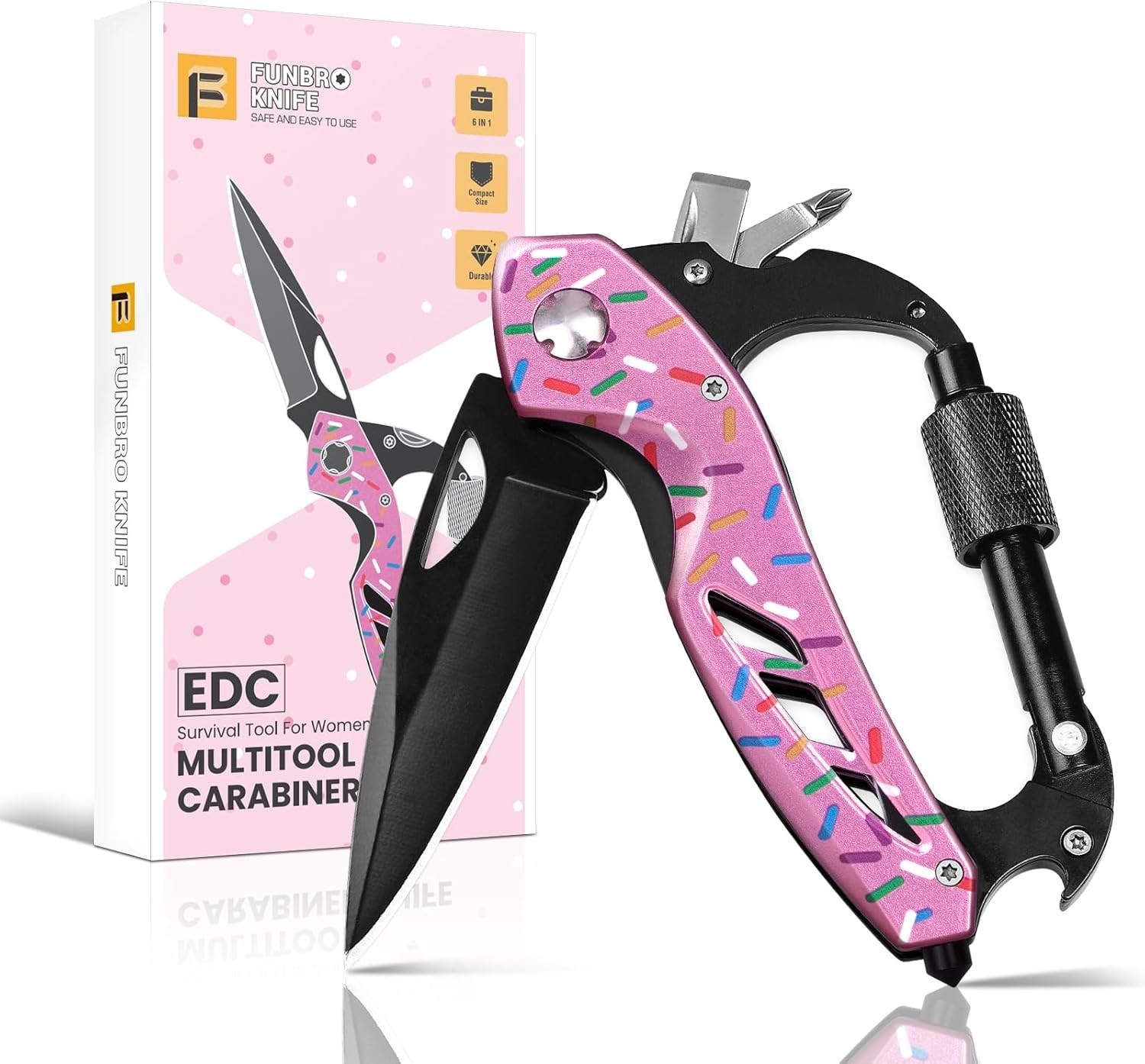 Multitool knife, Gifts for Women Wife Donut