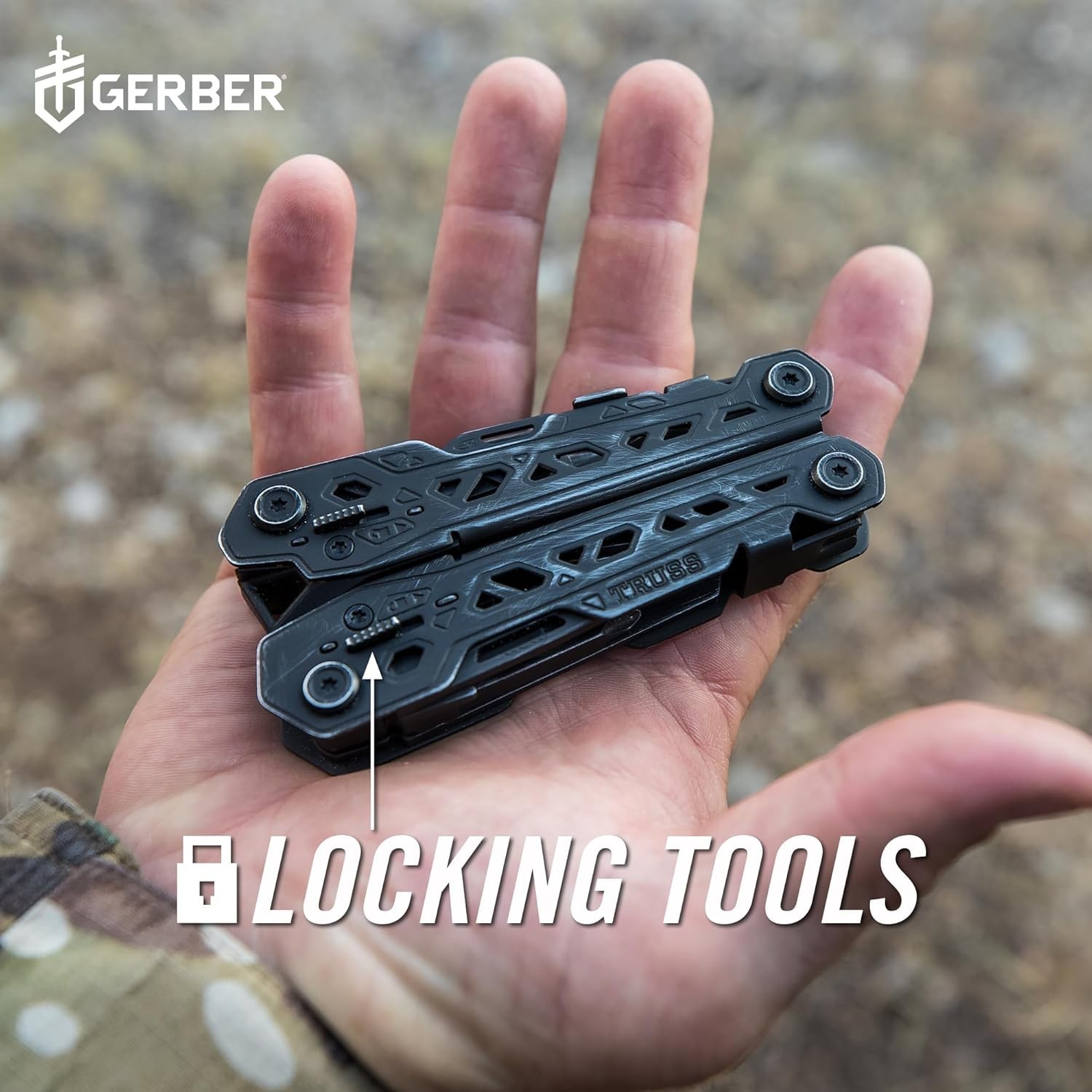 Gear Truss 17-in-1 Multitool with Pocket Knife and Needle Nose Pliers – Gifts…