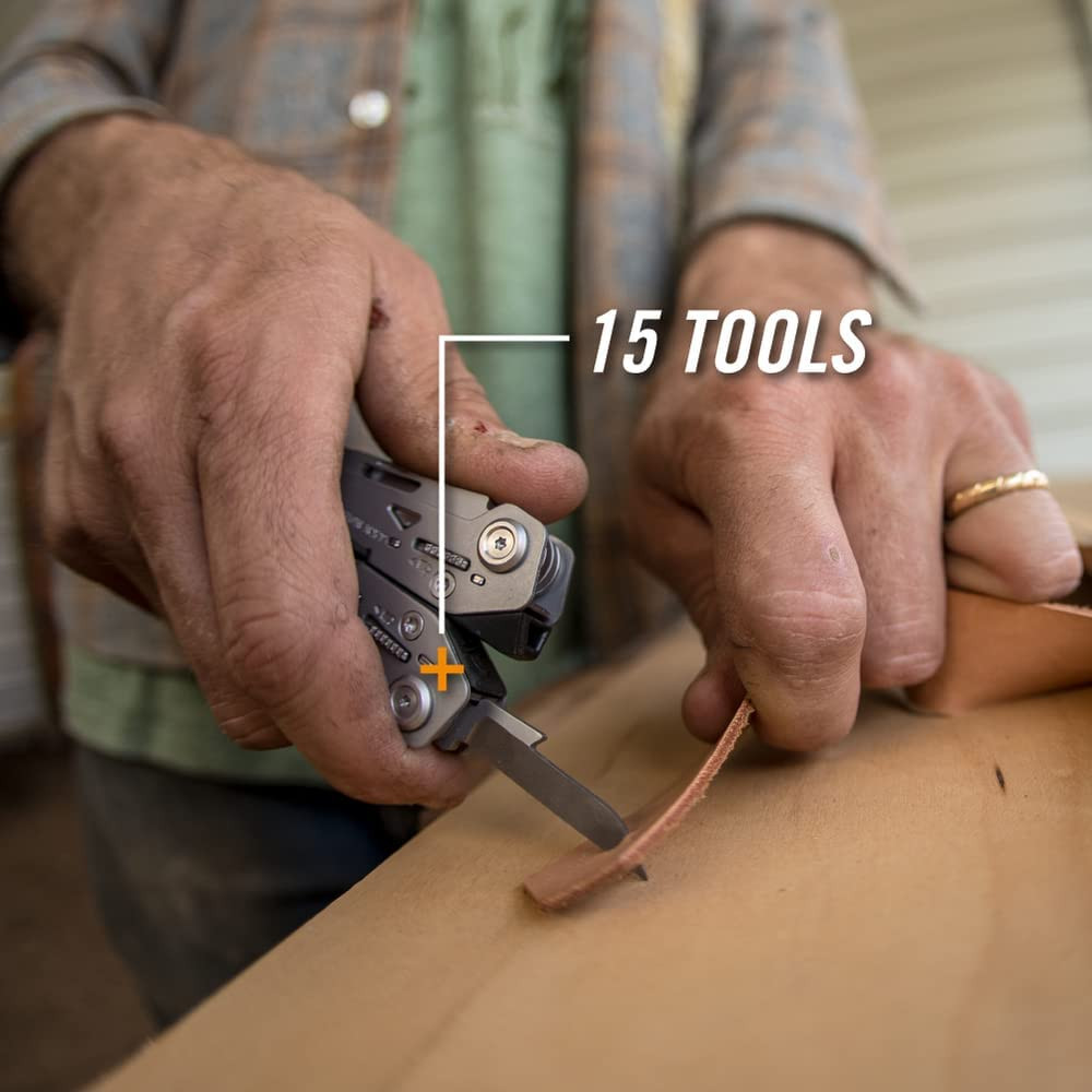 15 In 1 Multi Tool Pliers Portable Outdoor Survival Compact Folding Pocket Knife