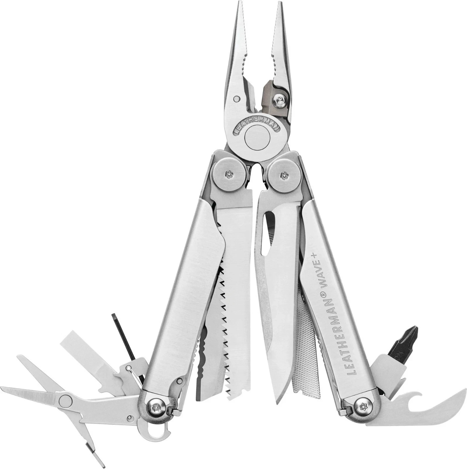 Leatherman Wave Plus 18 Multi-Tool, Steel. No Ship to State CA