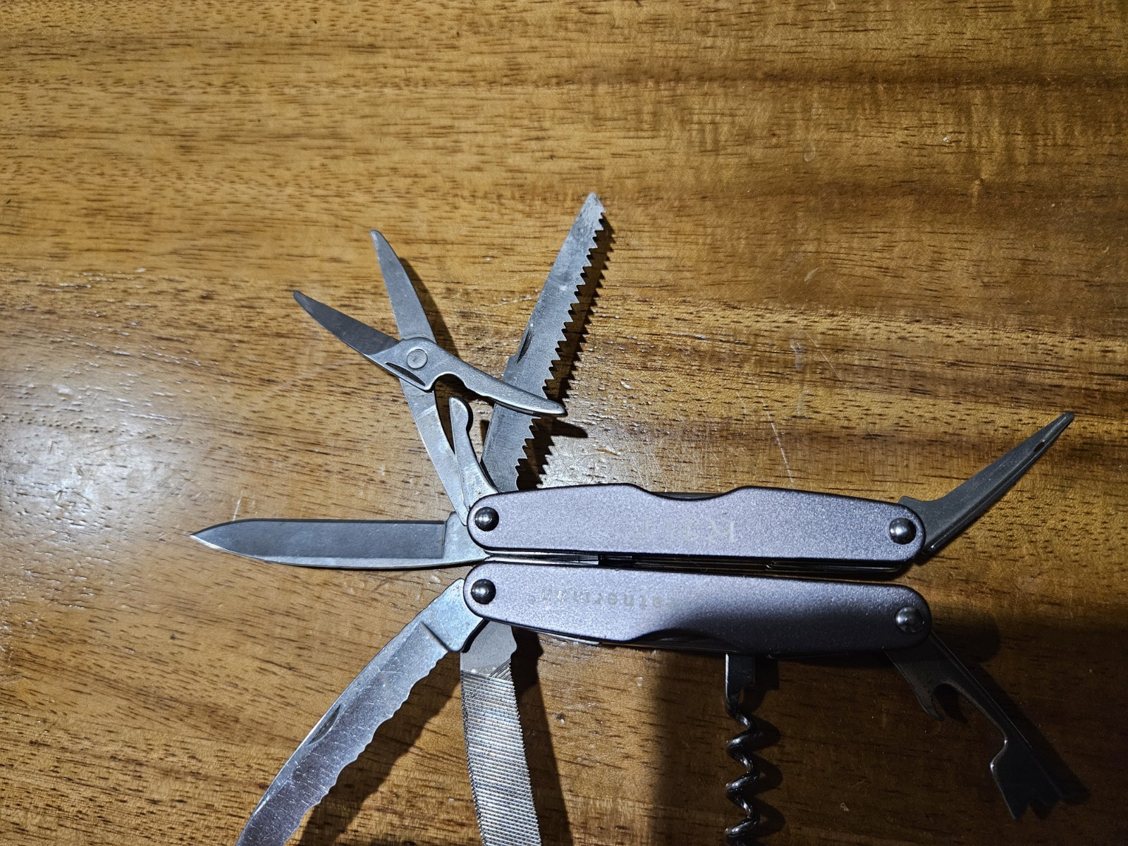 Gray Leatherman Juice Xe6 With Initials On Handle