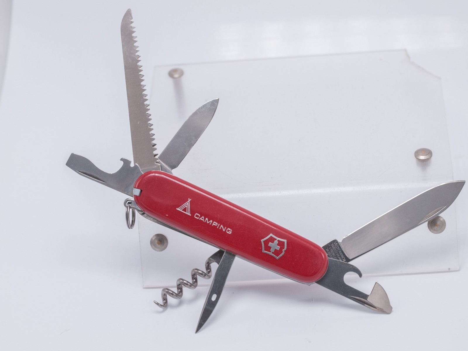 1990s – Victorinox Swiss Army Camping Camper 91mm Swiss Army Knife