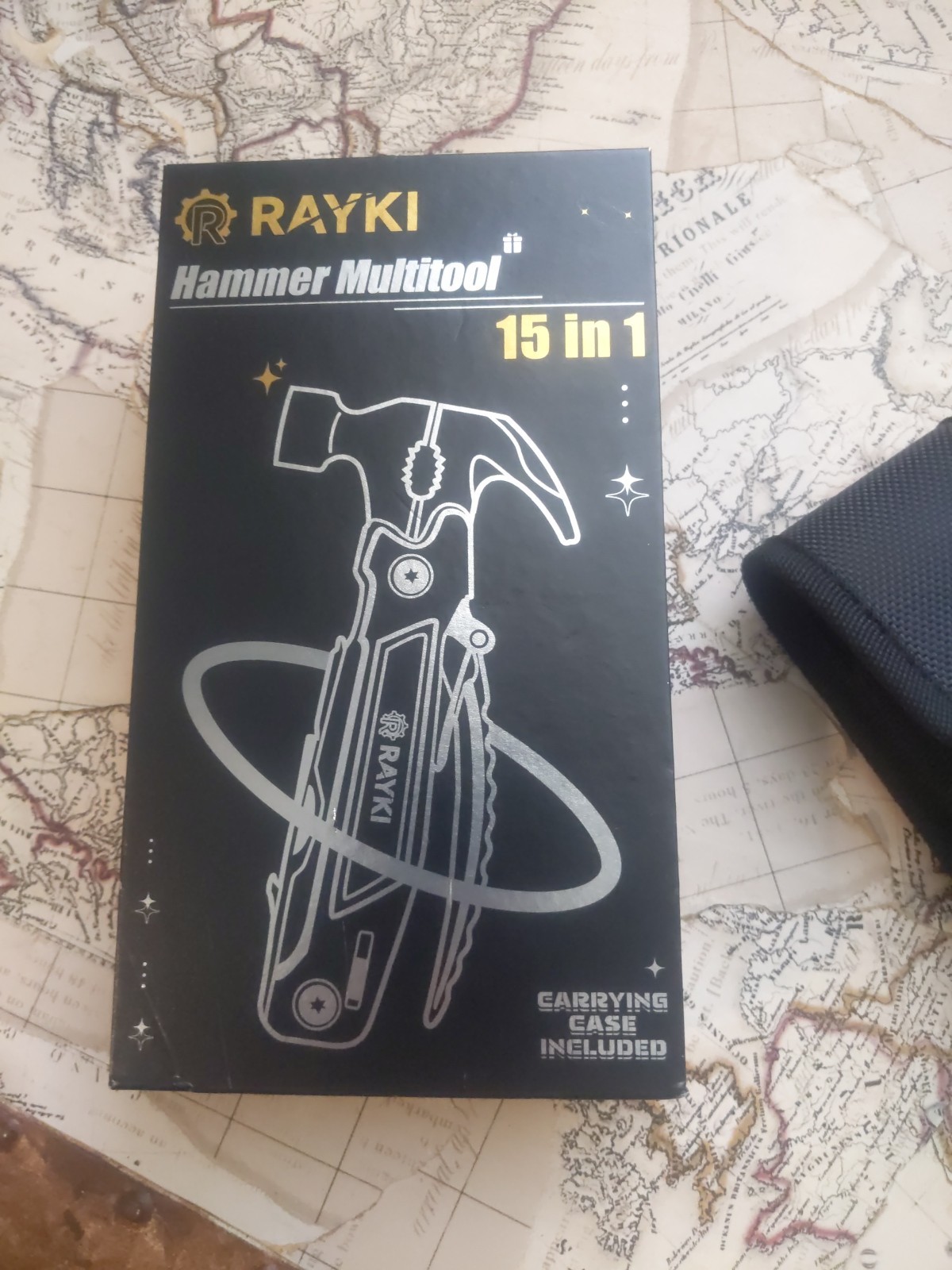 New Rayki Hammer Multitool 15 tools in 1 Stainless Steel