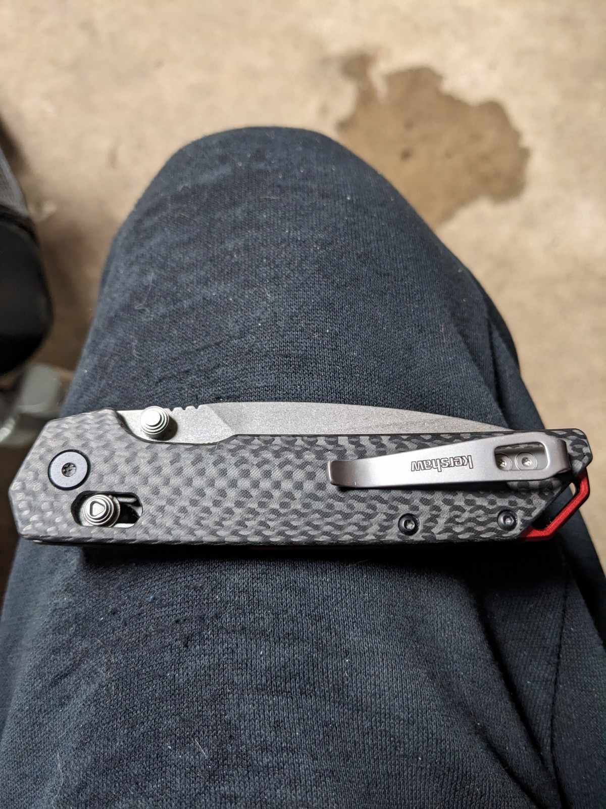 Kershaw Iridium carbon fiber edition