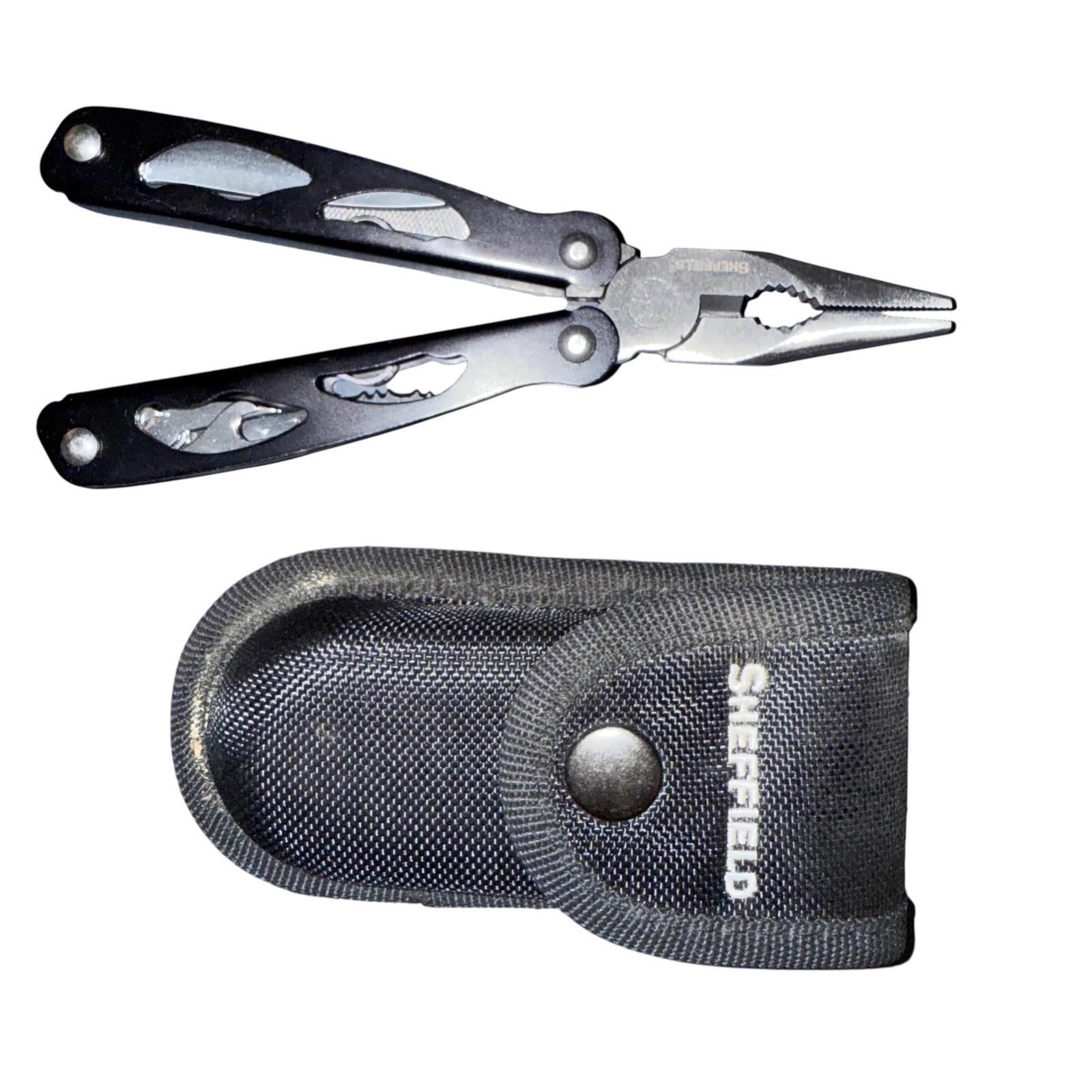 Sheffield 4 inch 9-In-1 Multi-Tool with Nylon Carry Case USA – Great Condition