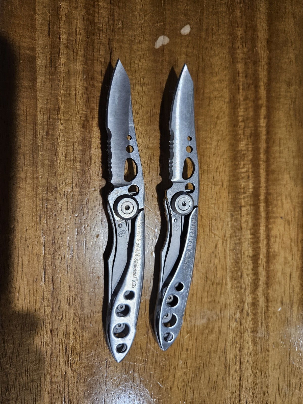 Lot Of 2 Leatherman Skeletool Kbx