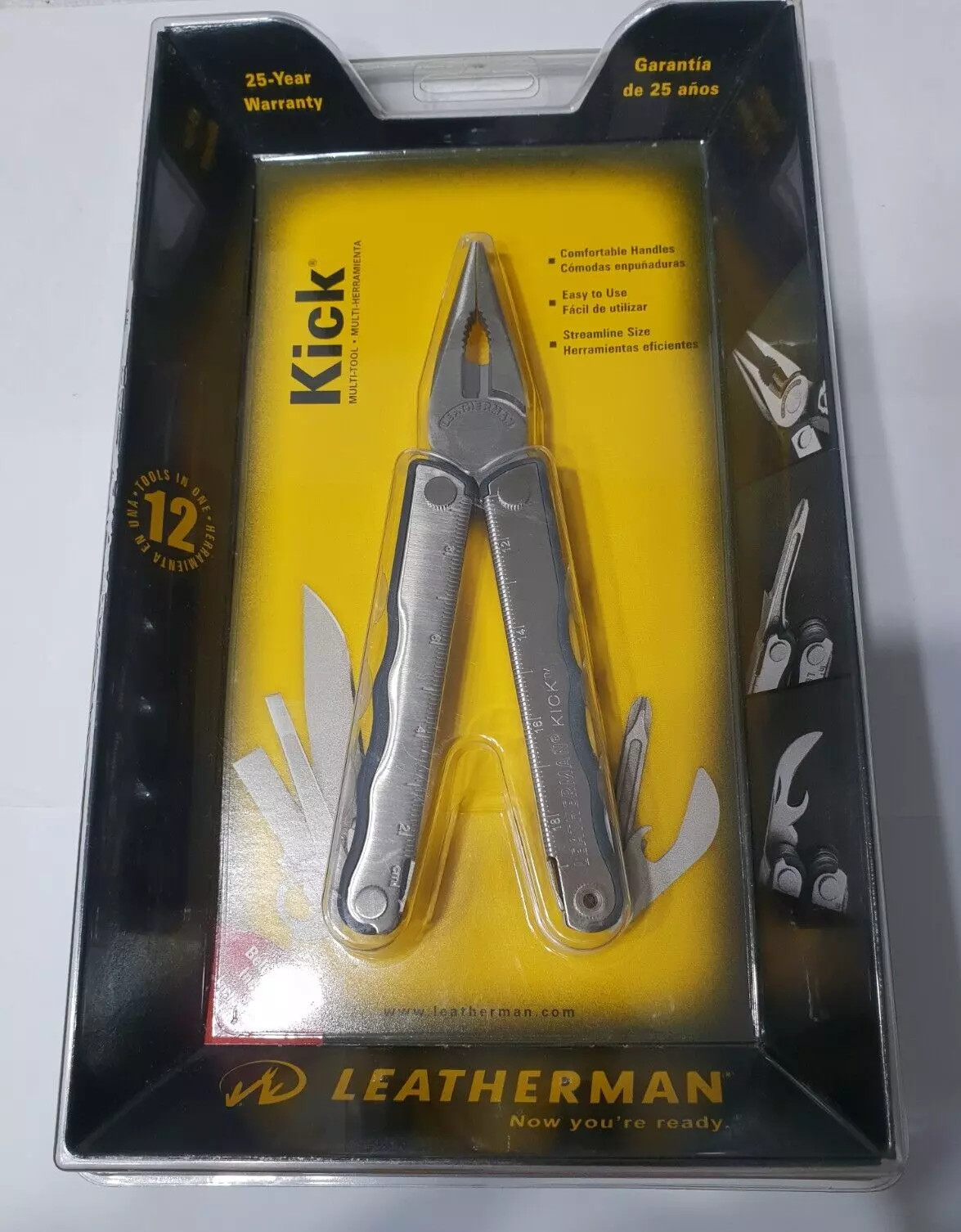 🔥🔥 Leatherman Kick Rare Retired Multi Tool Collectable New In Blister