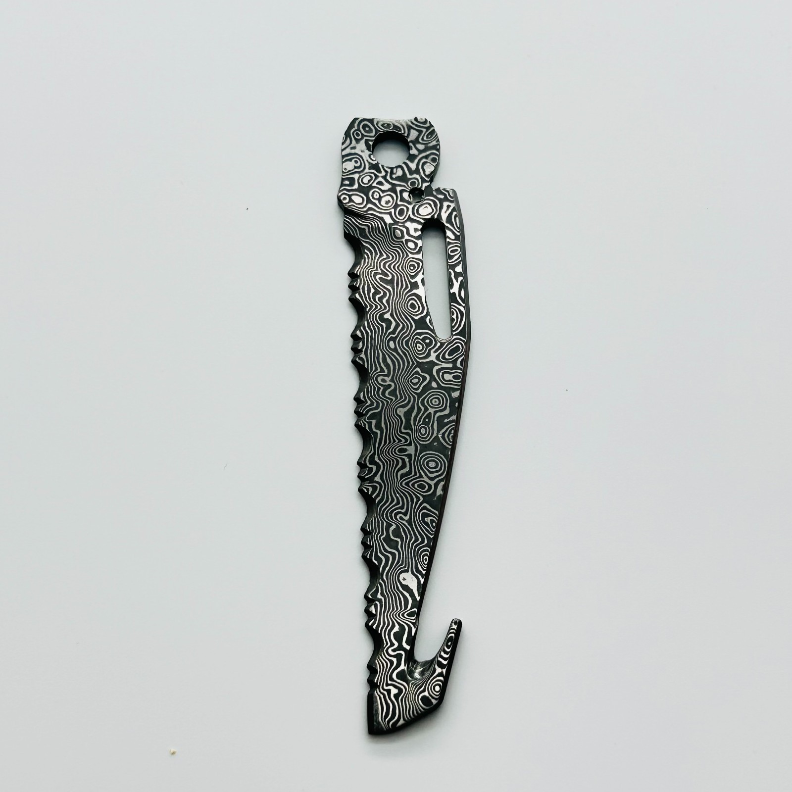 Custom VG10 Damascus (Serrated)Blade for LEATHERMAN SURGE – CNC, 60HRC