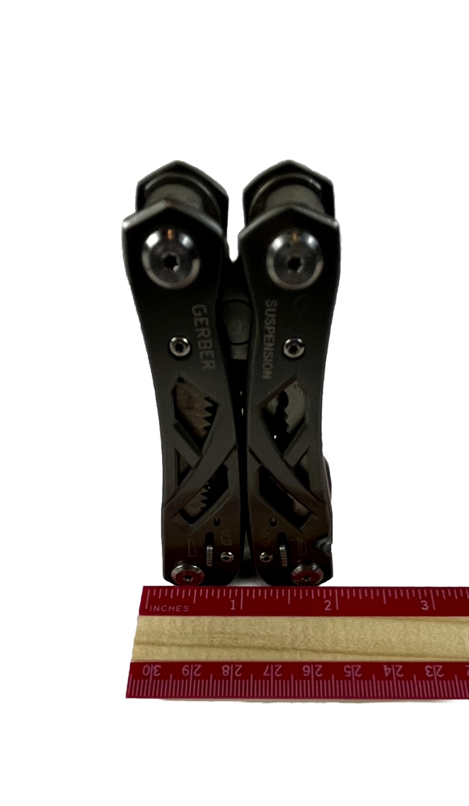 Gerber Suspension 12-in-1 Multi Tool – Pliers Knife Scissors Gray – Very Good