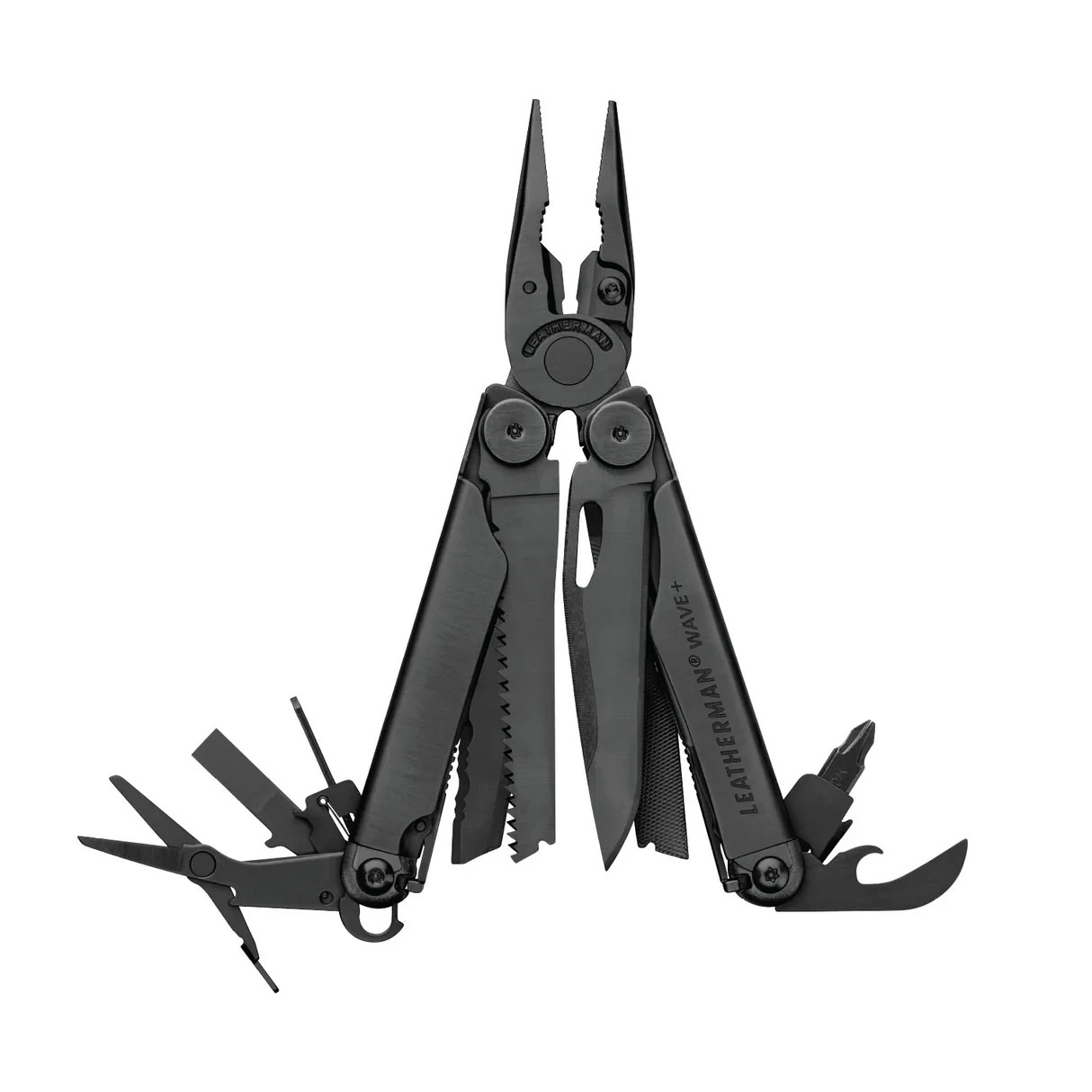 NEW Leatherman 832533 Multi-Tool 18 Tools Wave + Black/Stainless Steel
