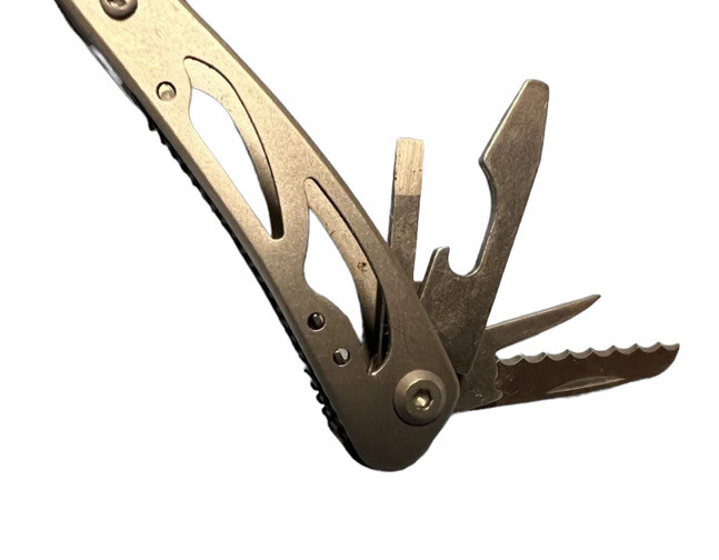 Appalachian Trail Multi Tool Stainless Steel, File Saw, Pliers **Free Shipping**