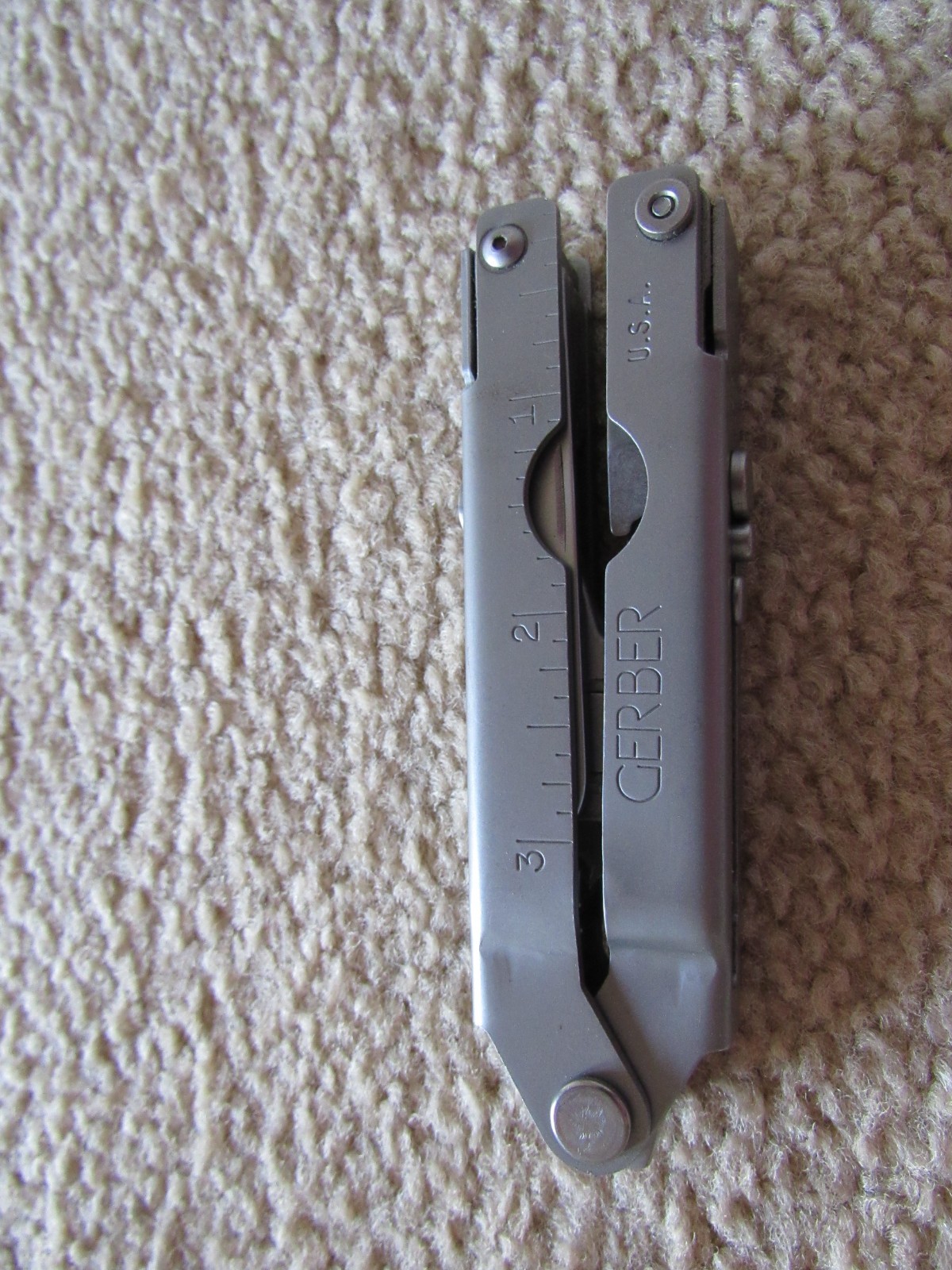 Gerber Multi-Plier Bluntnose – Matte Silver – No Locks – Pat. Pend. – Vtg. 90s