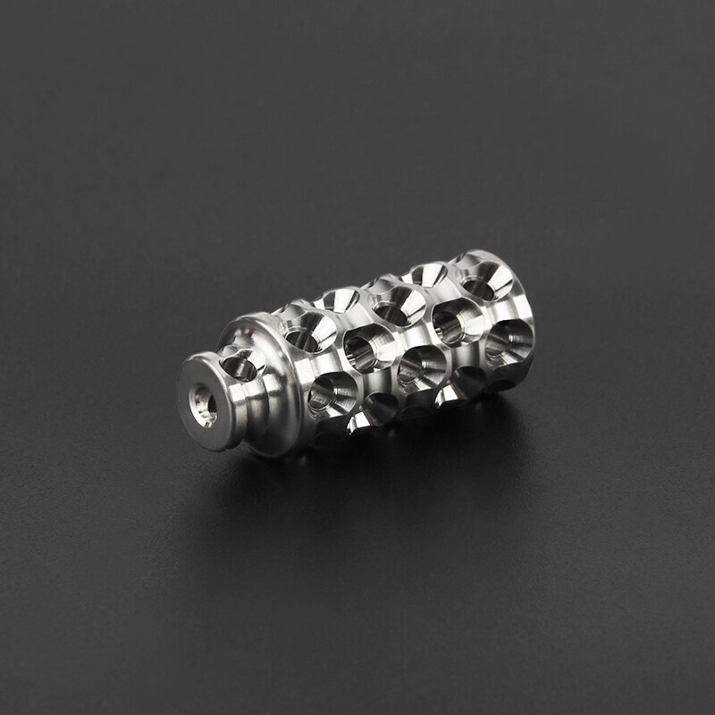 Hollow Out Multihole Titan Alloy Beads DIY Pendant Paracord Bead Accessories