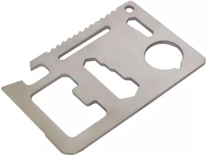 Ultimate 11-in-1 Survival Tool: Pocket-Sized Multi-Tool for Outdoor Adventures