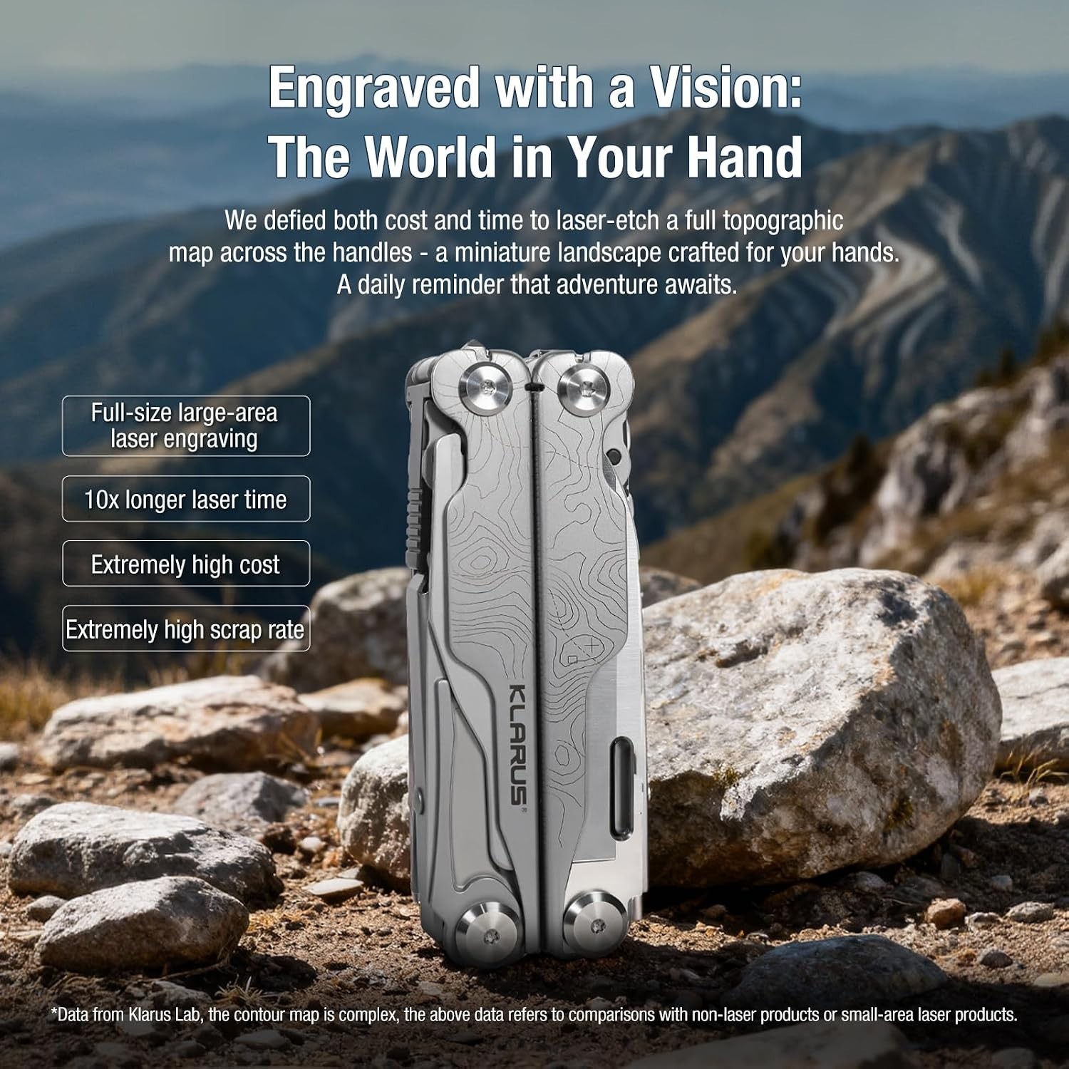 Topographic Texture Multitool in High-Carbon Steel