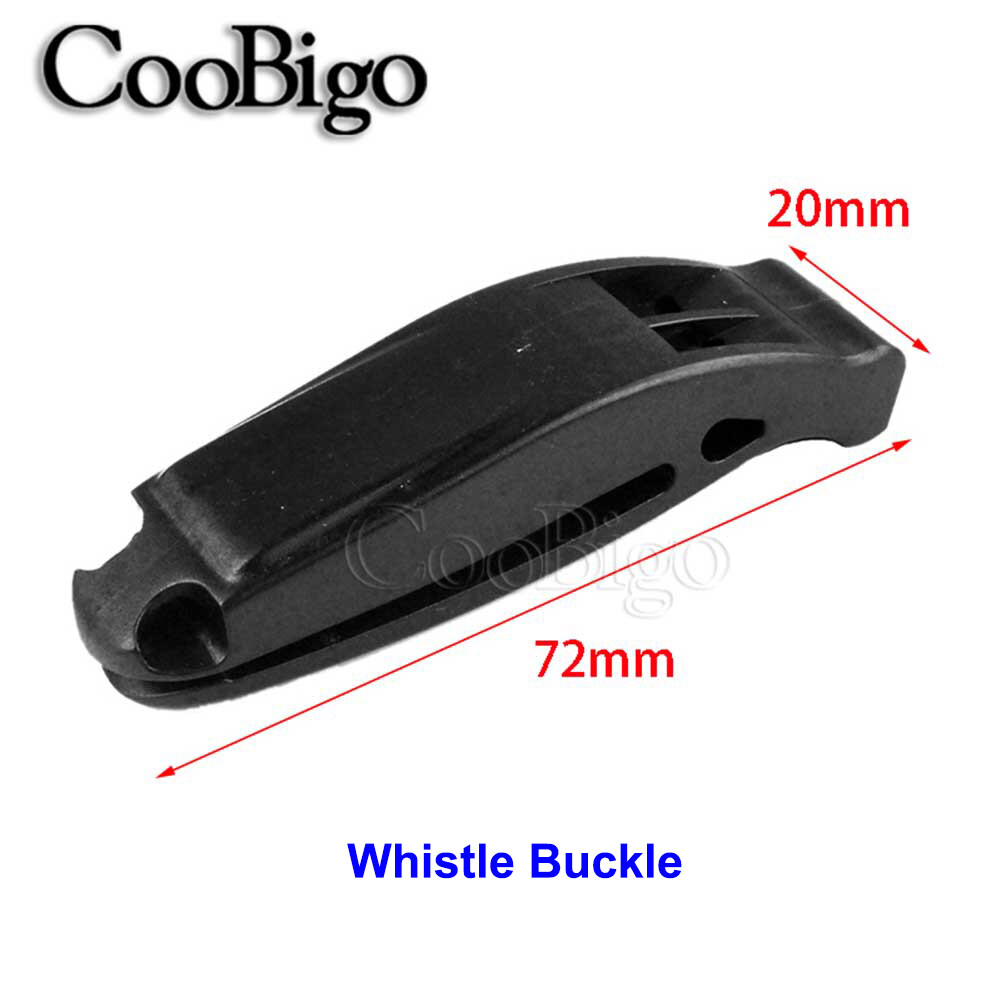 Survival Whistle Buckle Outdoor Emergency Paracord Camping Climbing Accessories