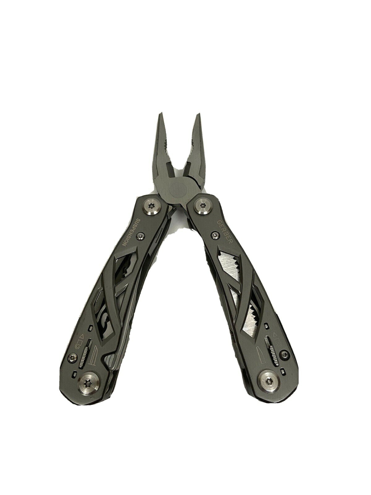 Gerber 8971018E Suspension Scissors Pliers Opener Saw Folding Tools Multitool