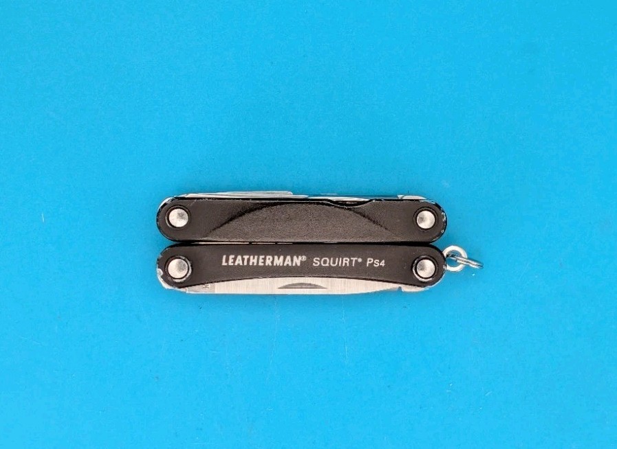 Leatherman SQUIRT PS4 Multi-Tool With Pliers Scissors Knife BLACK!