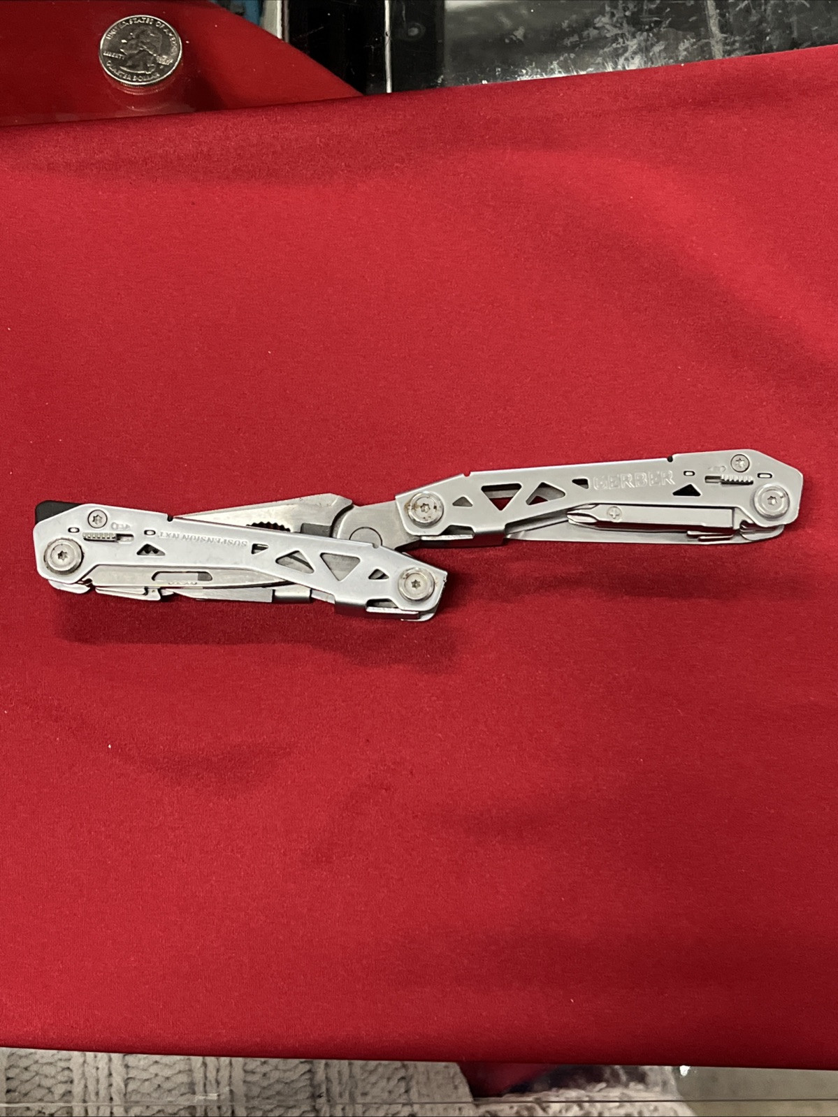 Gerber Suspension NXT Multi-Tool Pliers Silver Toned 31-003345