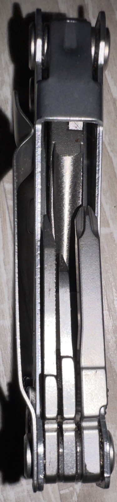 Used Grey Gerber Suspension NXT Multi-Tool Plier Scissor knife Ruler Screwdriver