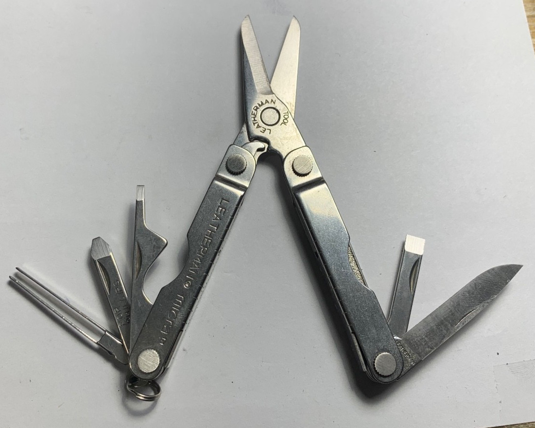 LEATHERMAN, Micra, Multi-tool, Silver