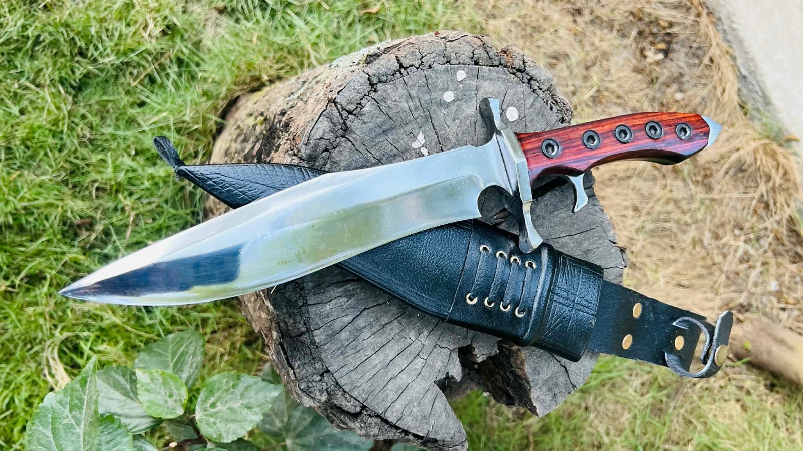 9 inch blade tactical tool-High carbon steel -useful tool-Gift for him
