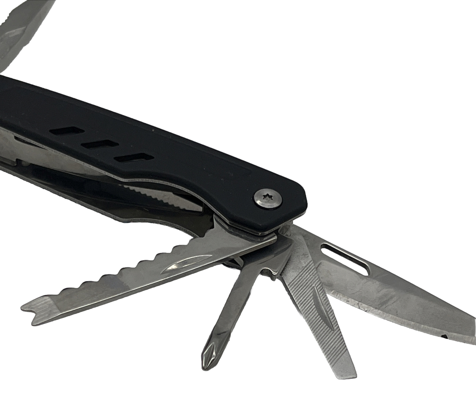 Ozark Trail Multi-Tool Pocket Knife Piers Saw Screwdriver W/Shealth Camping