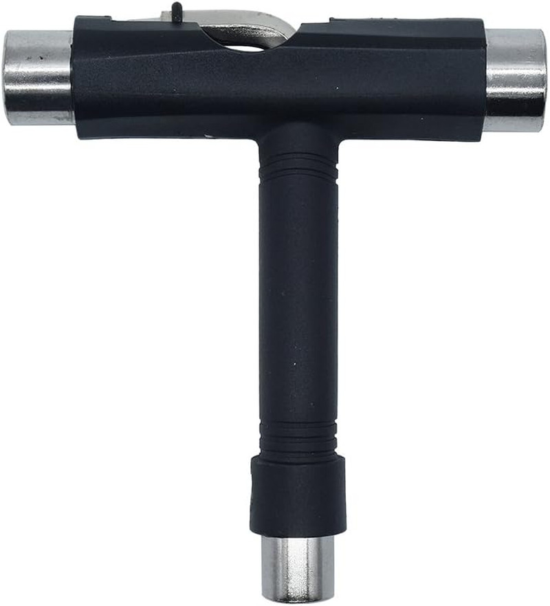 Black All-In-One Multifunctional Portable T-Tool&Y-Tool for Skateboard,All-In-On