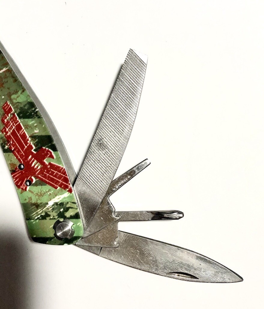 Multi Tool Knife 9 In 1 Camping Hunting Survival BugOut Hiking Workshop Home Car