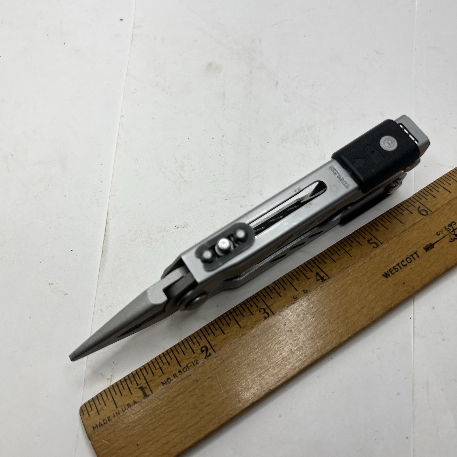 Vintage Gerber Bluntnose Multi-Tool Pliers Stainless Steel Made in USA