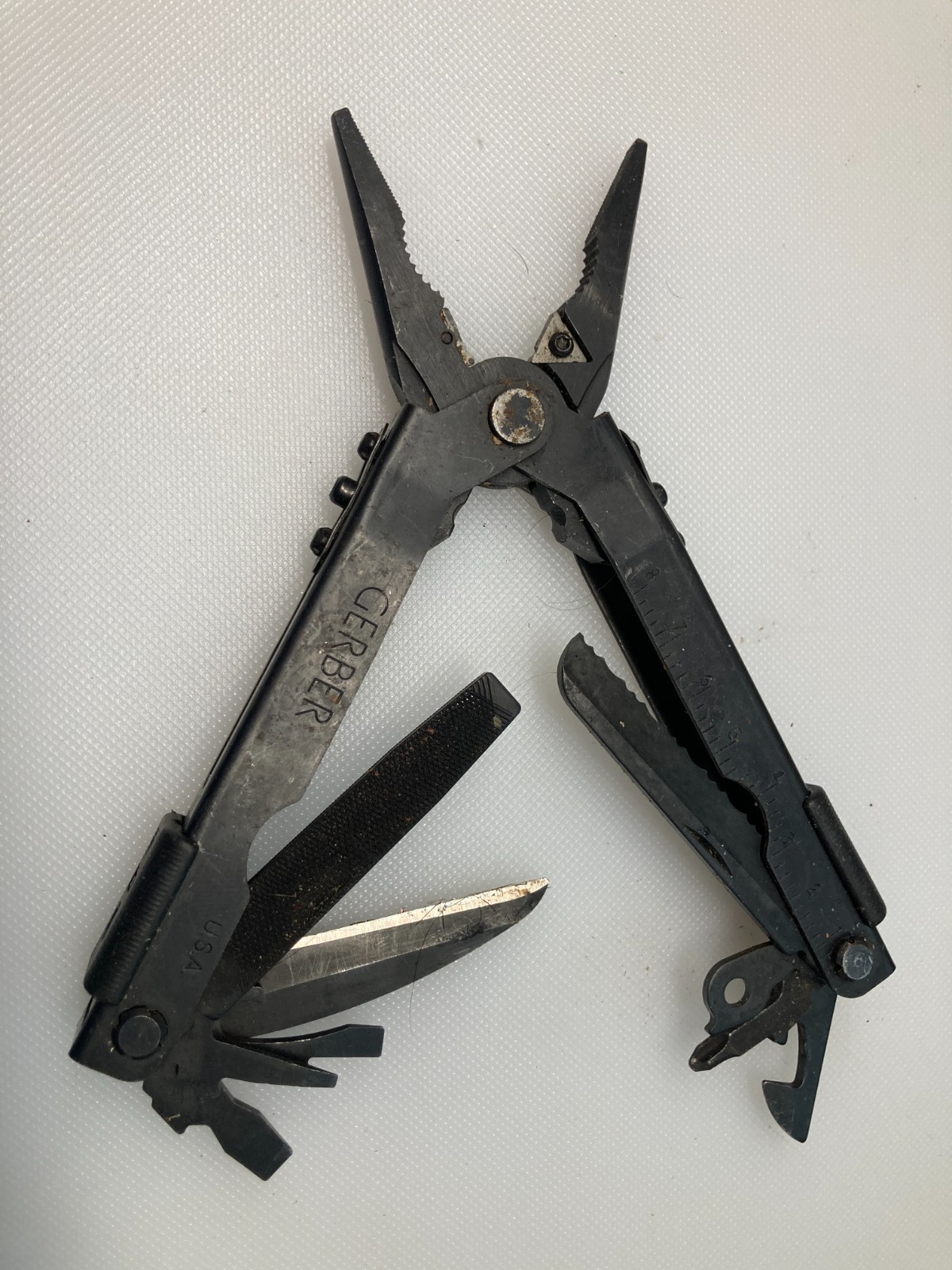 Gerber USA MP600 Needle Nose Carbide Cutters Black (C)