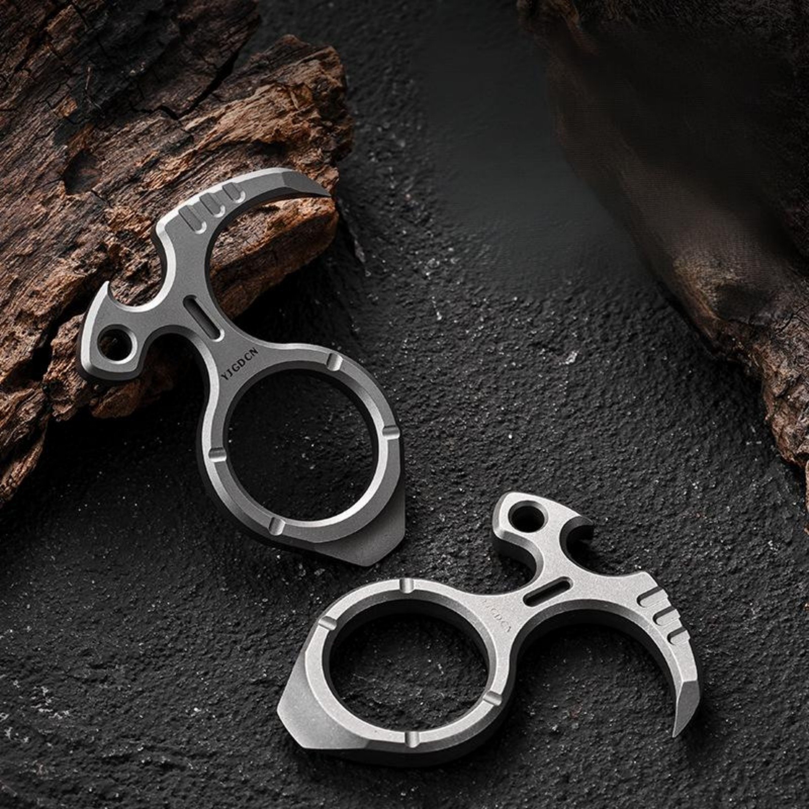 Titanium Alloy EDC Multi Tool Bottle Opener Outdoor Camping Pocket Gear