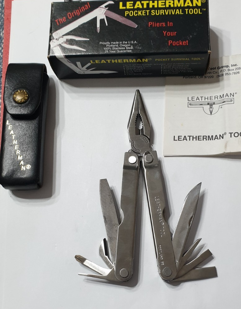 🔥 2X Leatherman PST and PST II Stainless Multi-Tool New in Box Rare Collectable
