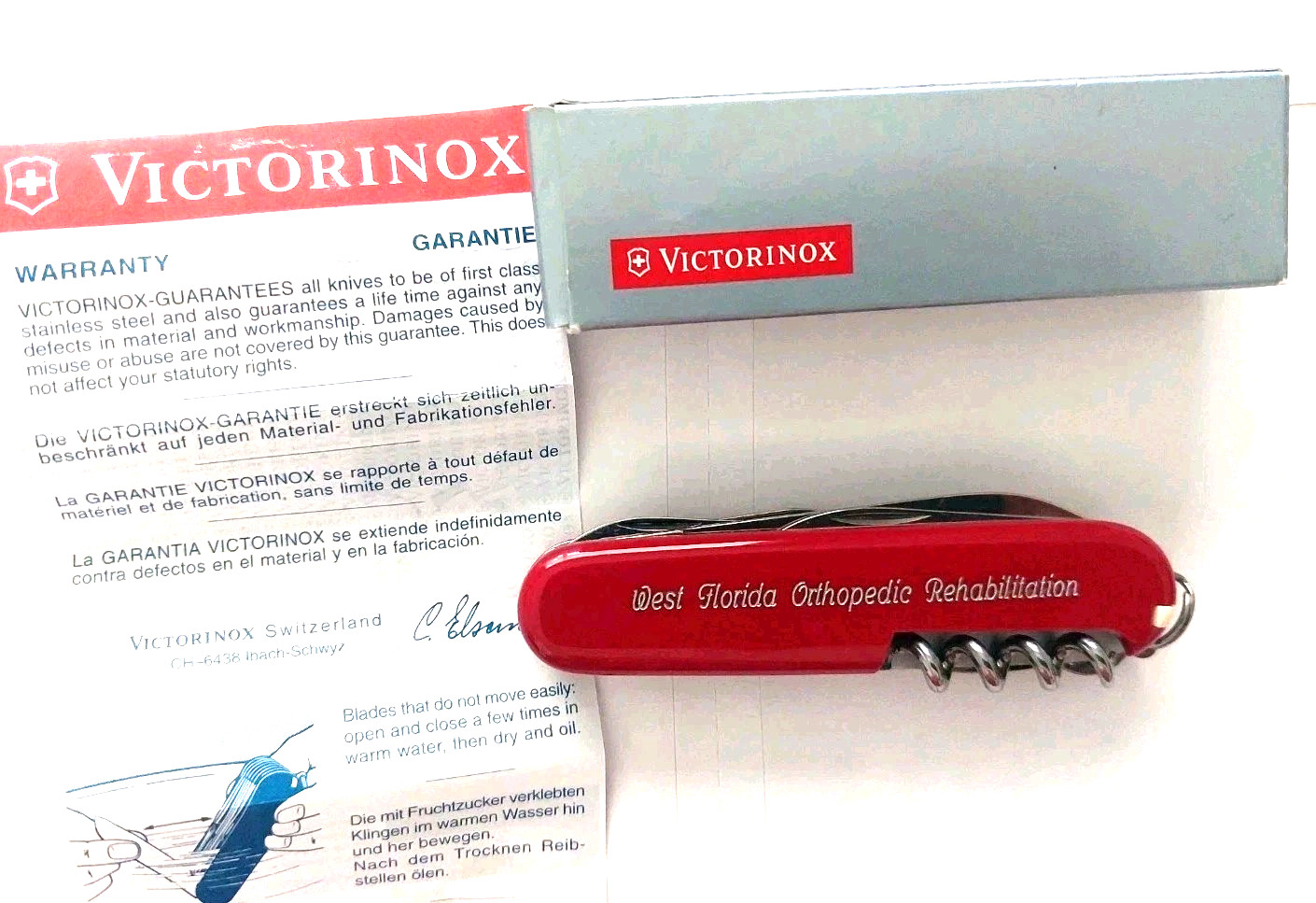 Swiss Army Knife, Red Climber, Victorinox 1.3703, 91mm, 14 Functions New In Box