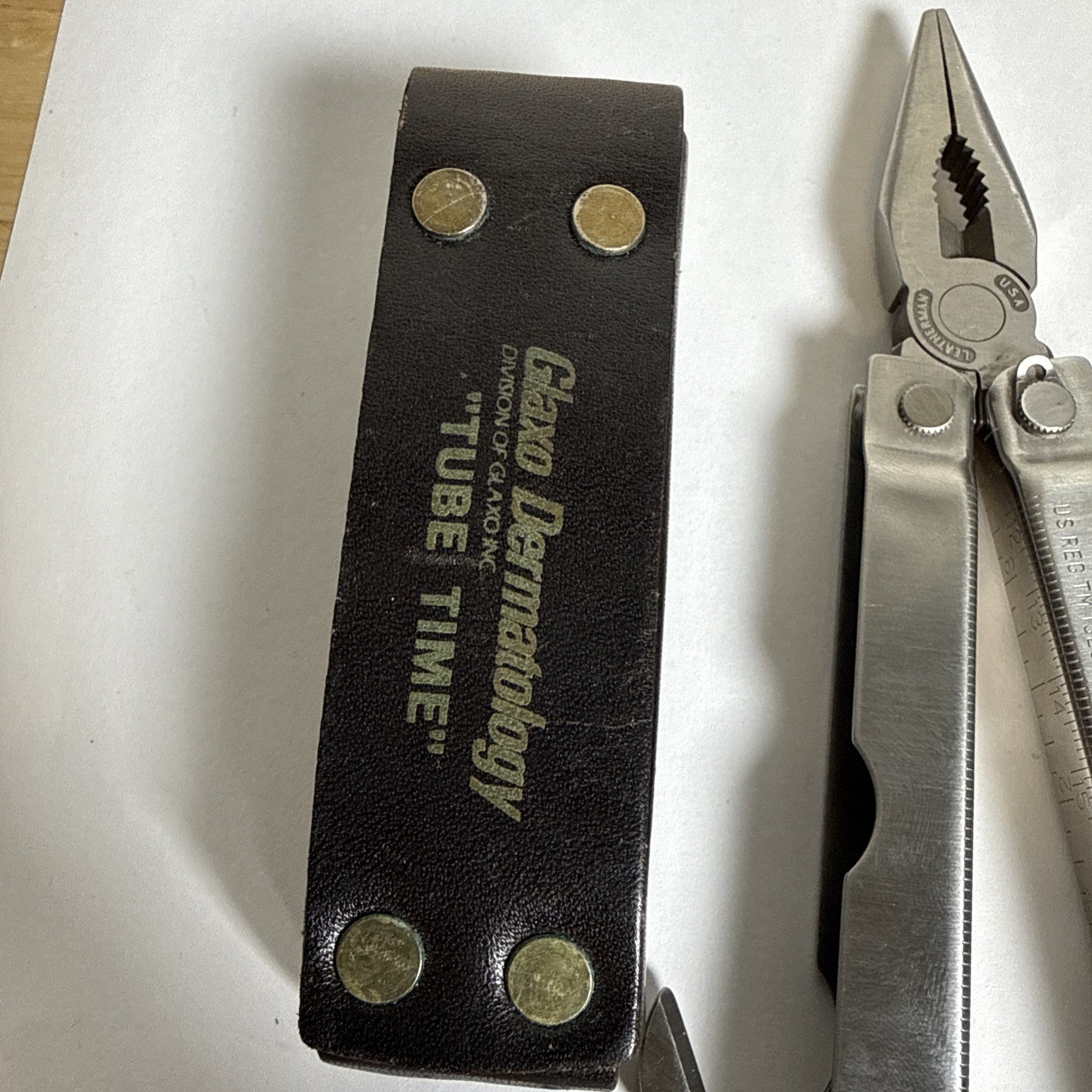 Vintage Original Leatherman Tool US REG TM 1325473 Multi-Tools Portland SHEATH