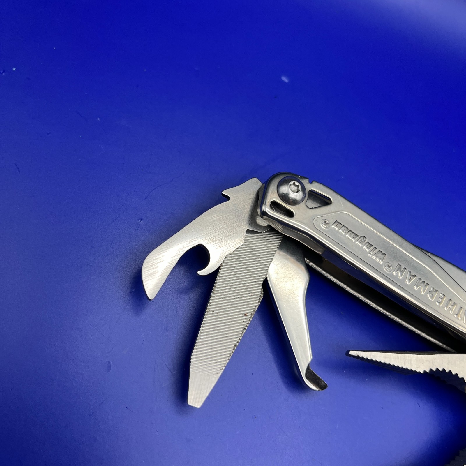 Leatherman Stainless Steel Wingman Multi Tool Scissors Knife Plier